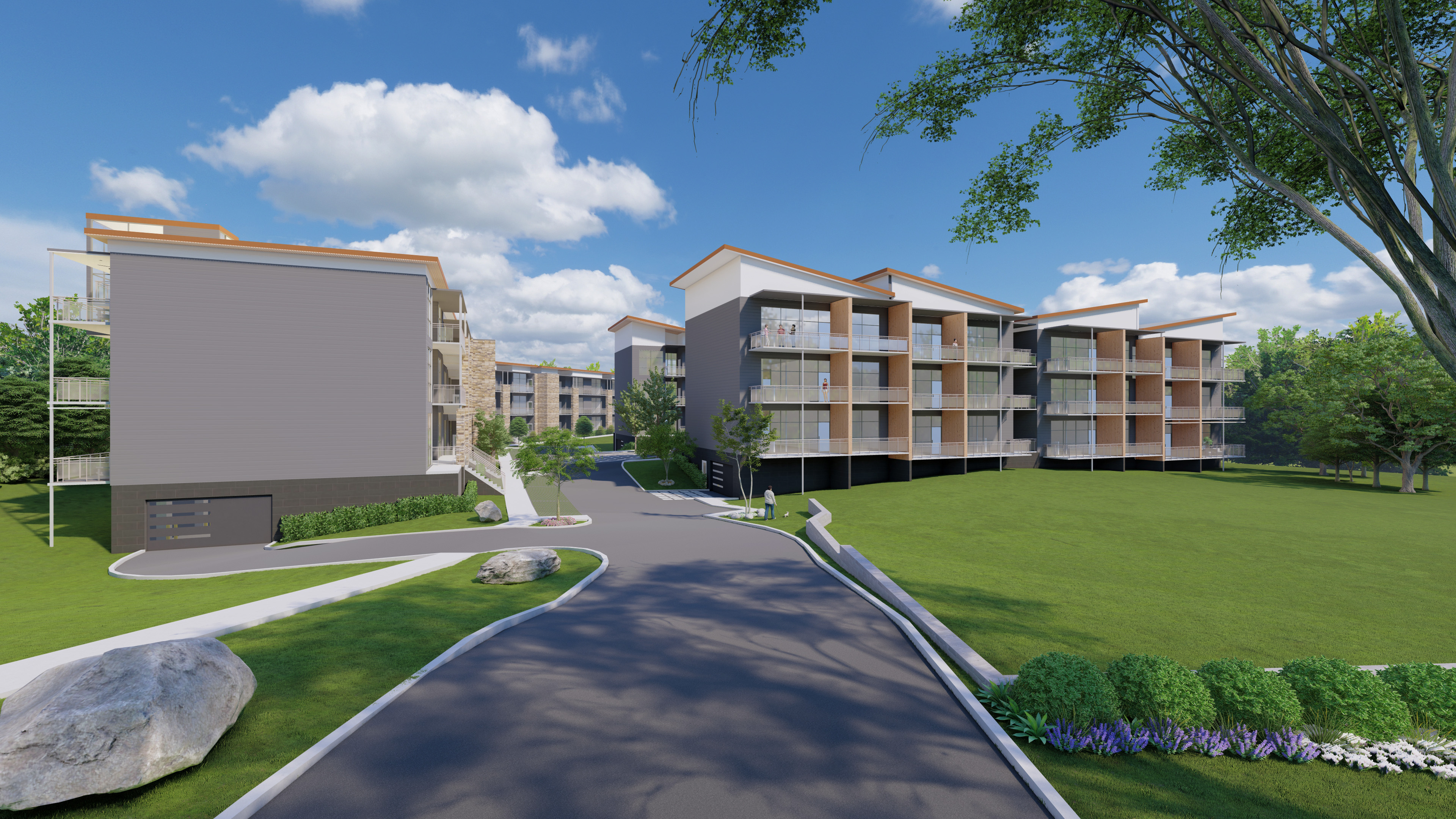 Sandy Springs Condos exterior view 2